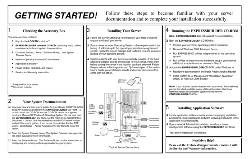 NEC EXP351E User manual