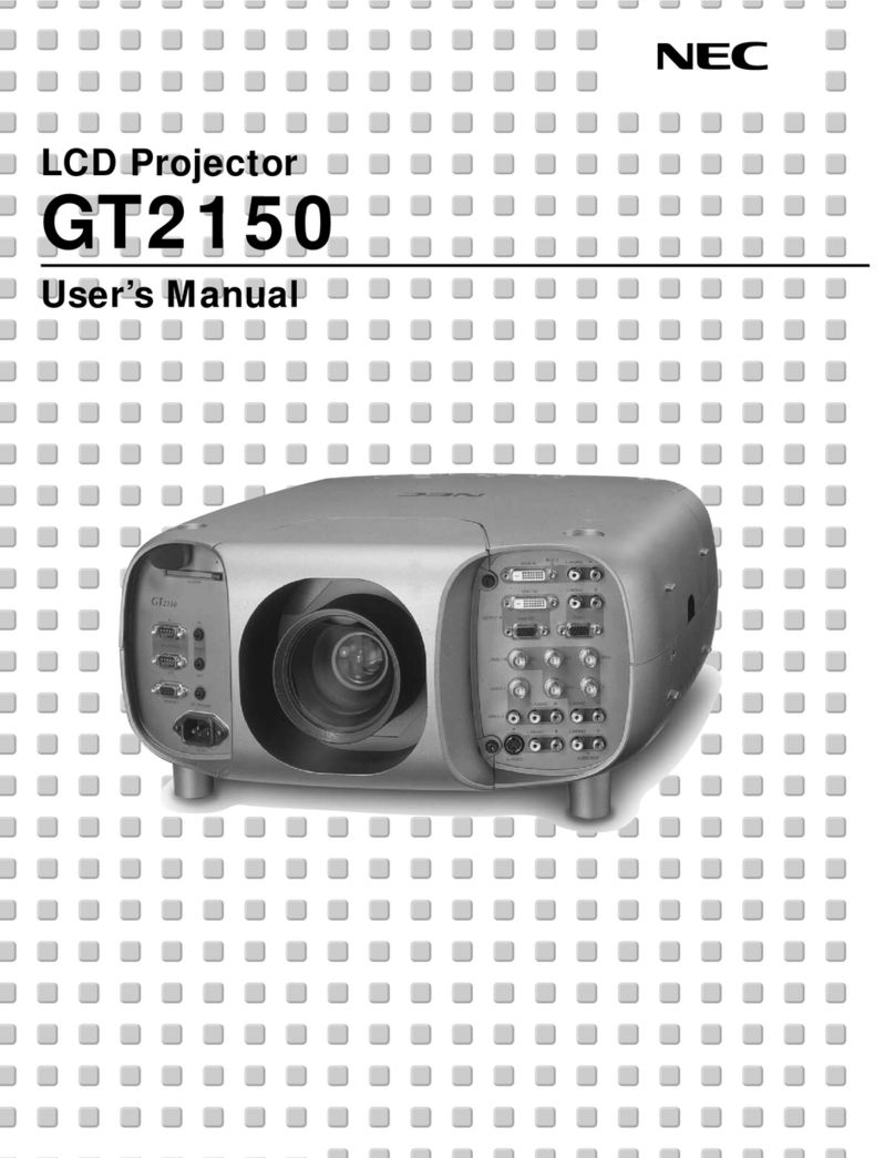 NEC GT2150 Series user manual