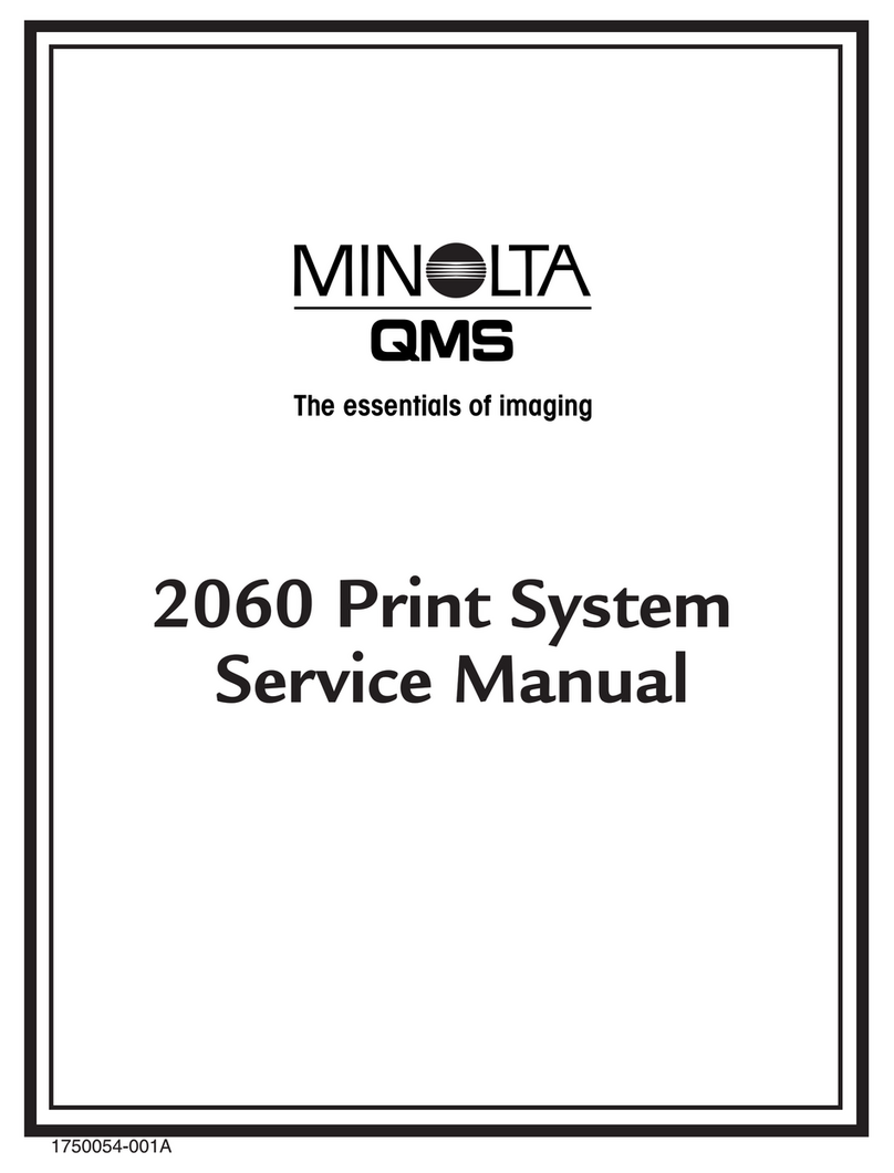MINOLTA-QMS 2060 User manual