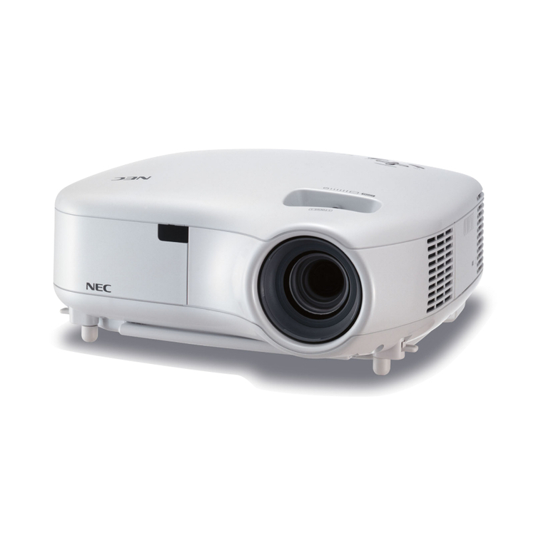 NEC MultiSync LT280 User manual