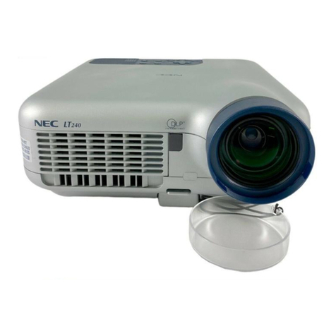NEC LT240 Series User manual