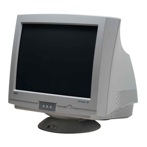 NEC AccuSync 50 User manual