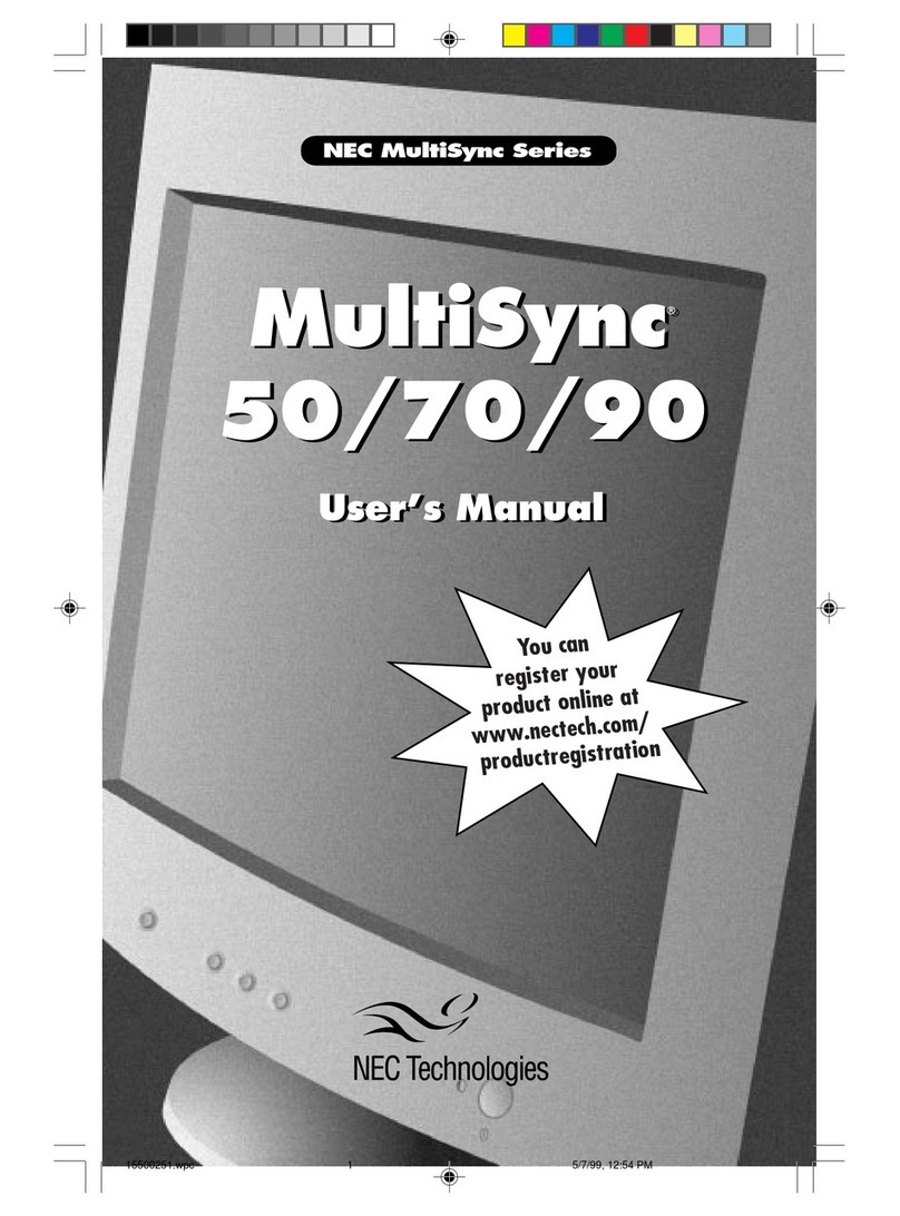 NEC 90 User manual
