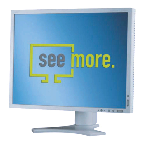 NEC LCD1990SXi BK MultiSync -LCD User manual