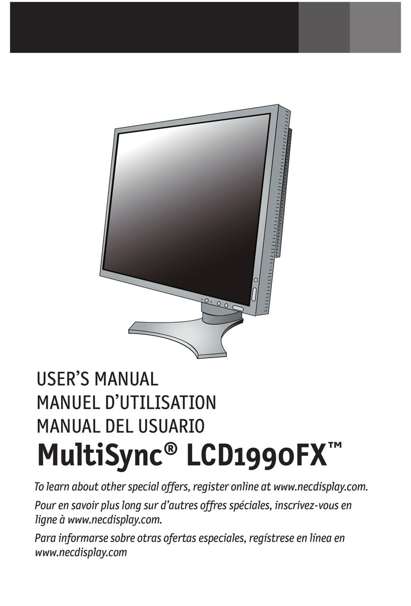 NEC LCD1990FXTM User manual