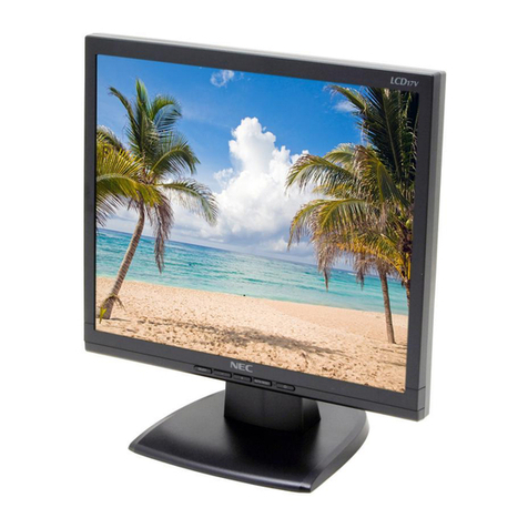 NEC LCD17V User manual