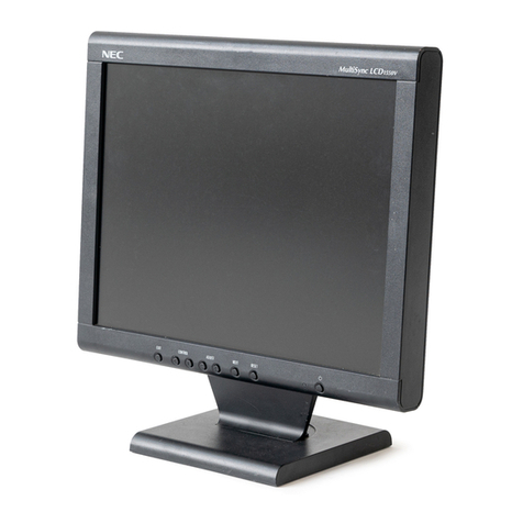 NEC NEC MultiSync LCD1550V  LCD1550V LCD1550V User manual