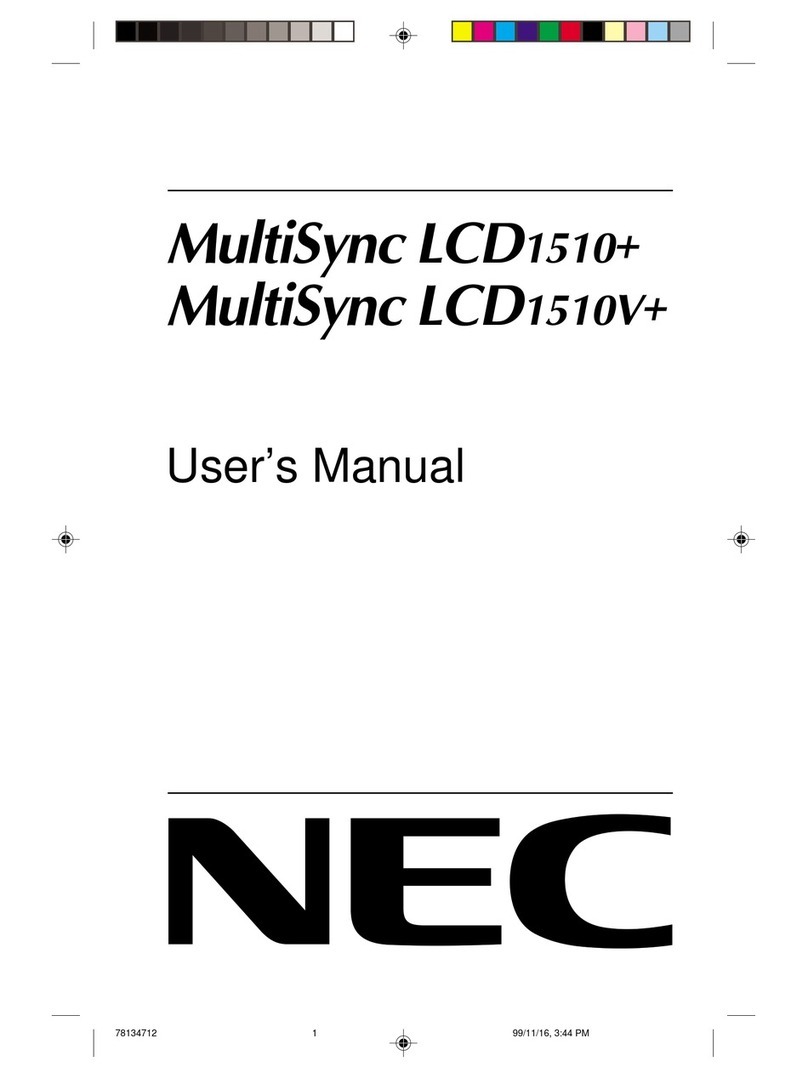 NEC MULTISYNC LCD1510+ Firmware update