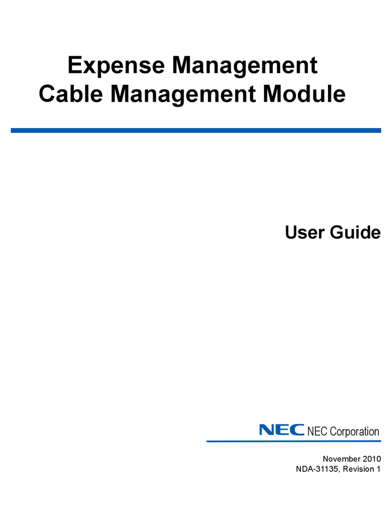 NEC NDA-31135 User manual