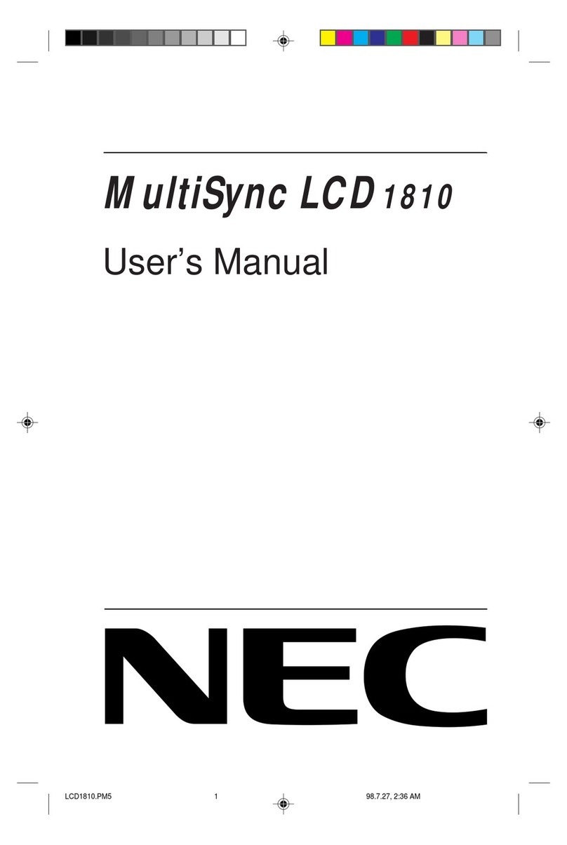 NEC 1810 User manual