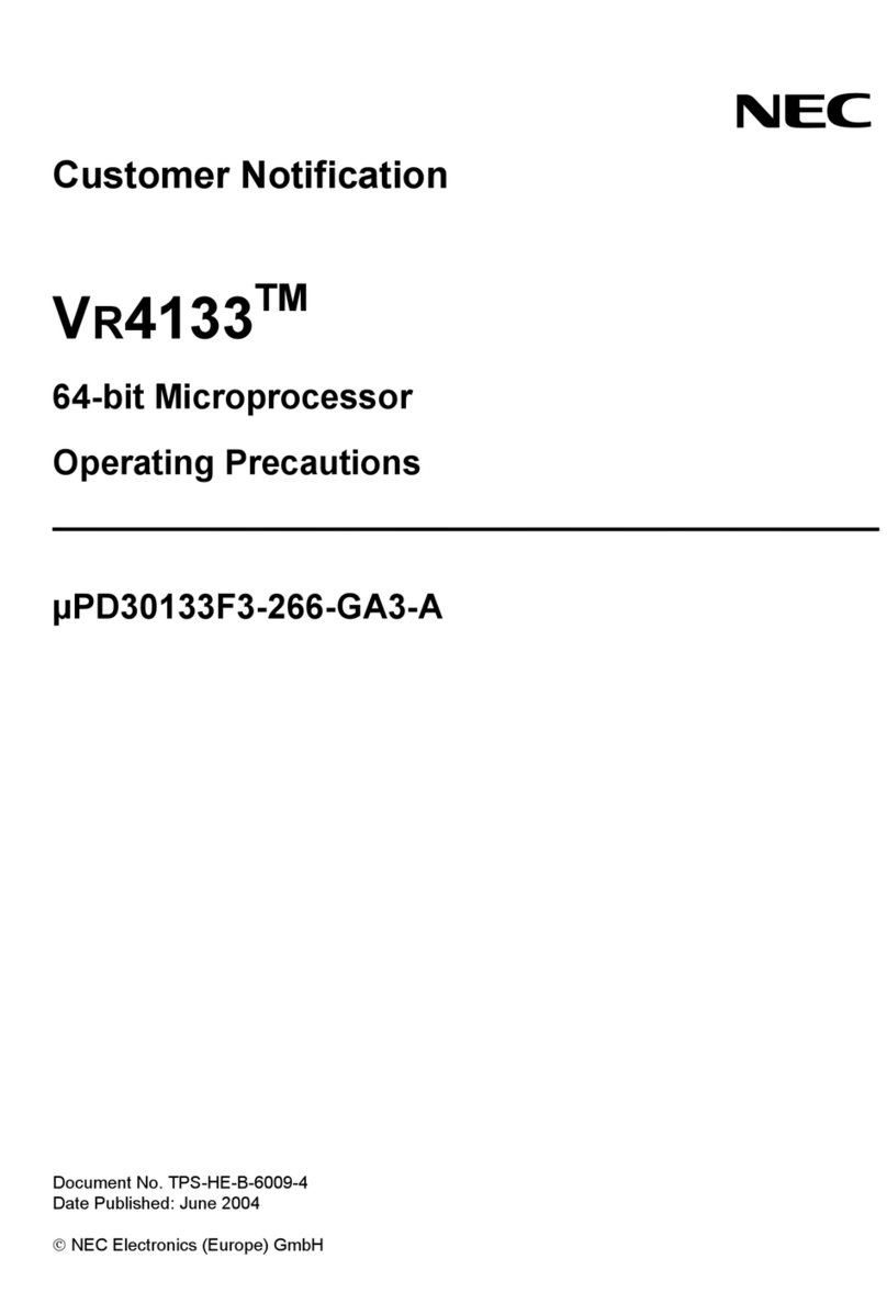 NEC VR4133 Guide NEC VR4133 Guide