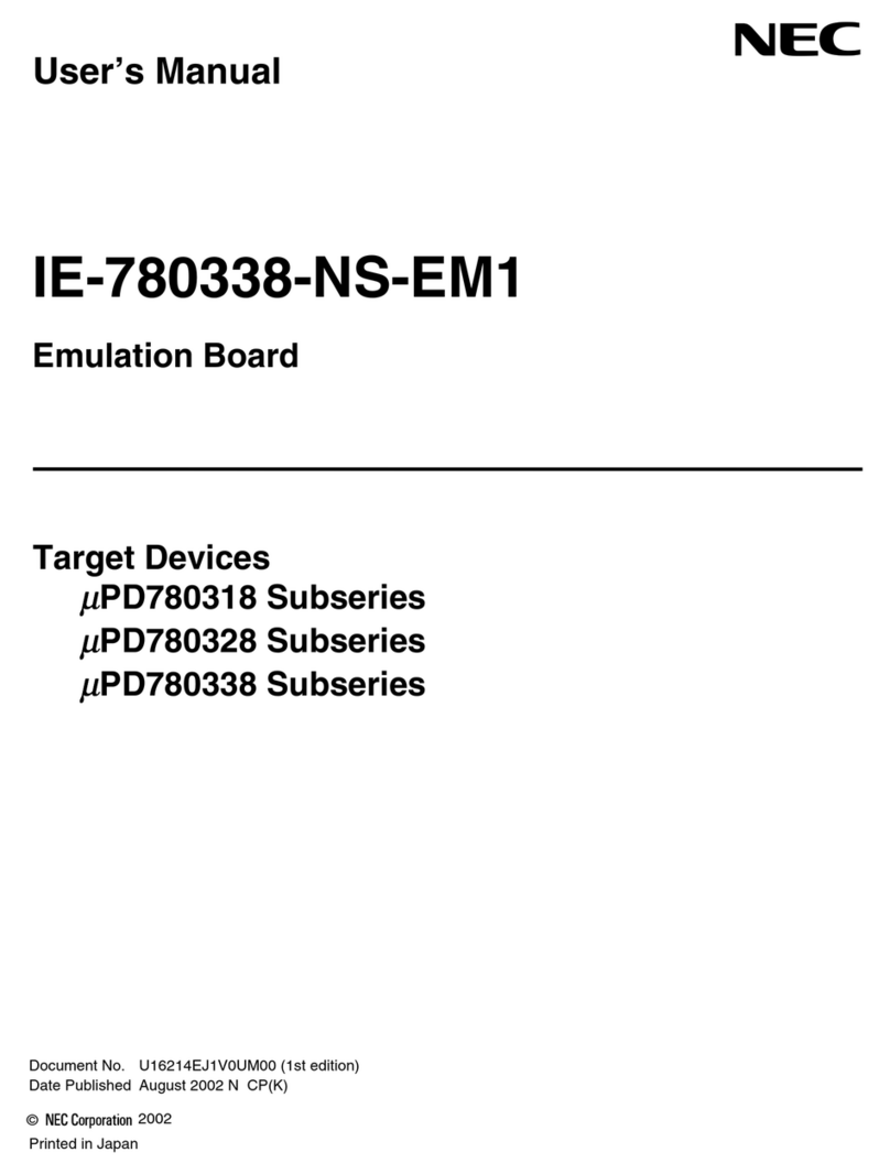 NEC uPD780318 Subseries user manual