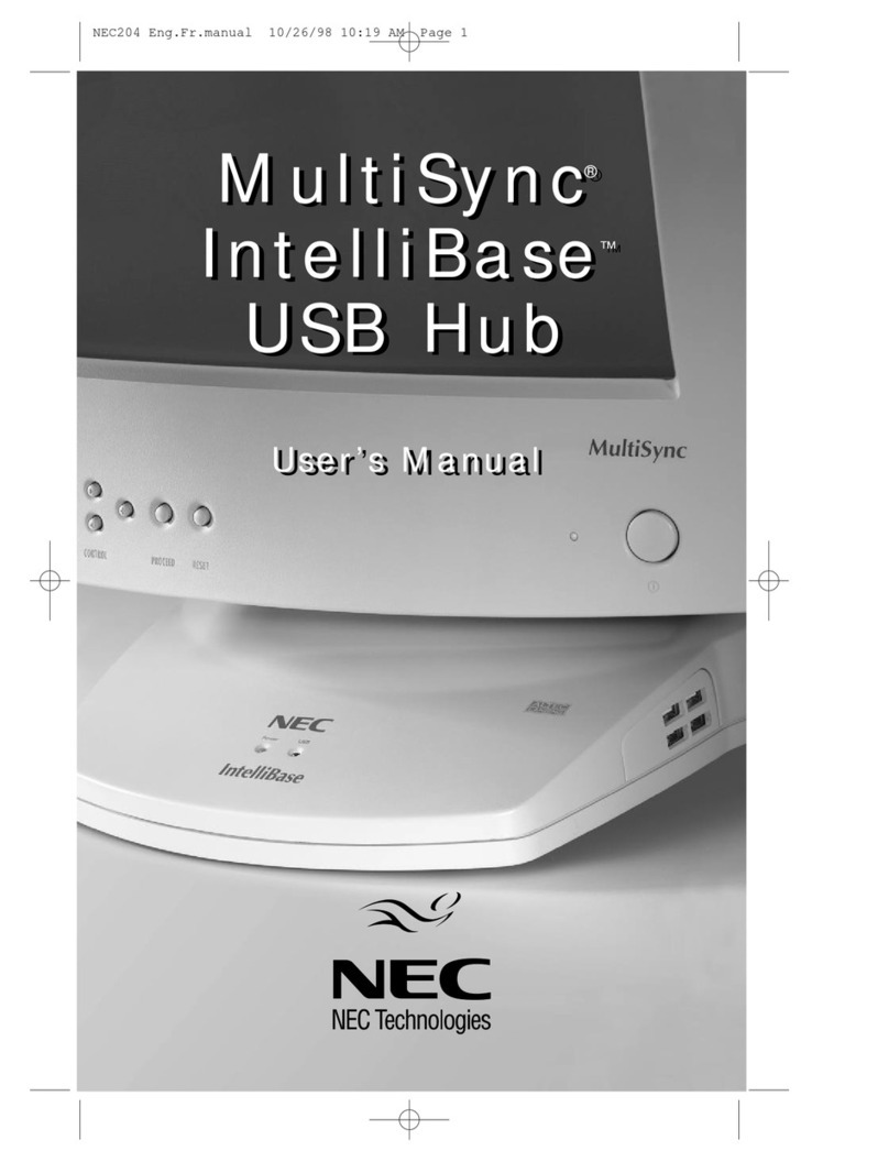 NEC IntelliBase A3844 User manual