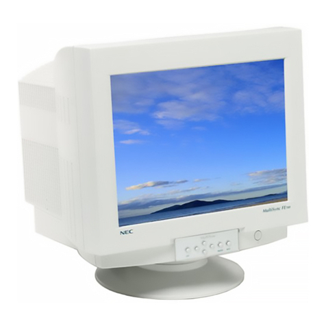 NEC MultiSync FE700 FE700 FE700 User manual NEC MultiSync FE700 FE700 FE700 User manual