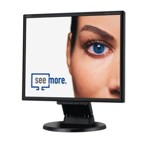 NEC MultiSync LCD195VXM+ User manual