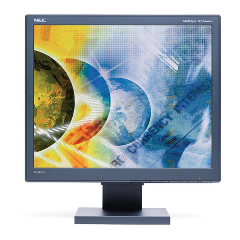 NEC MultiSync L182R4 User manual