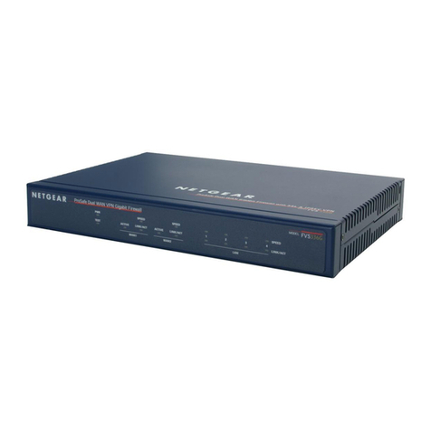 NETGEAR FVS336G - ProSafe Dual WAN Gigabit Firewall User manual NETGEAR FVS336G - ProSafe Dual WAN Gigabit Firewall User manual