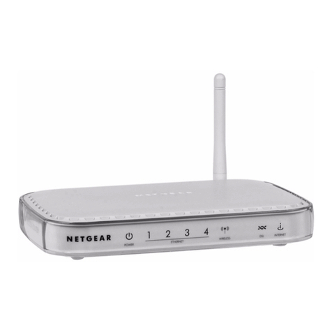 NETGEAR DG834G - 54 Mbps Wireless ADSL Firewall... user manual