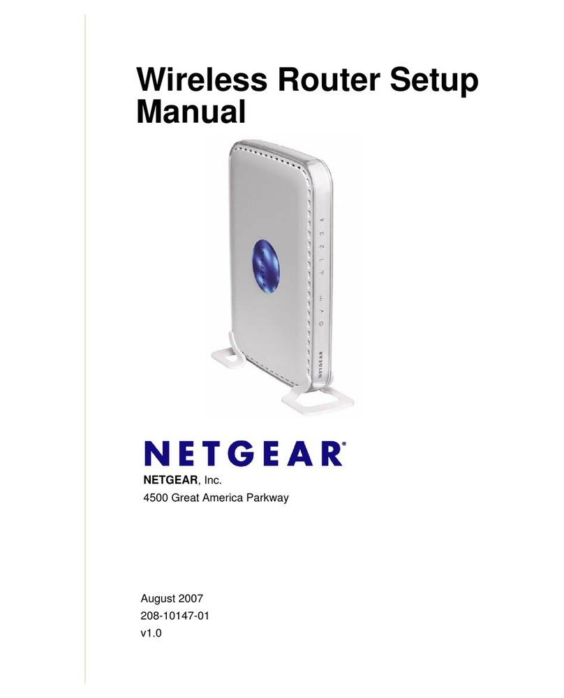 NETGEAR MR814 - 802.11b Cable/DSL Wireless Router User guide NETGEAR MR814 - 802.11b Cable/DSL Wireless Router User guide