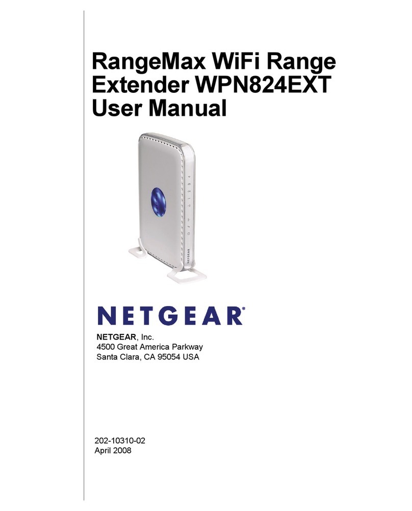NETGEAR RangeMax WPN824EXT User manual