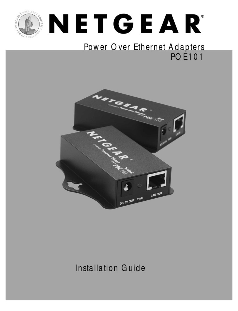 NETGEAR POE101 installation guide