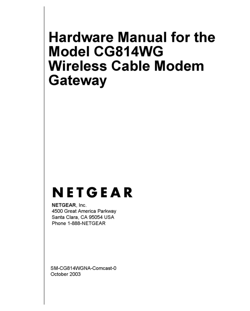 NETGEAR CG814WG User manual
