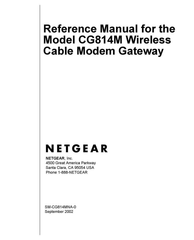 NETGEAR CG814M User manual NETGEAR CG814M User manual