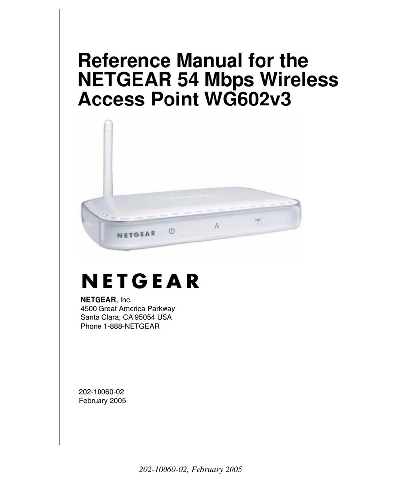 NETGEAR WG602v3 - Wireless Access Point User manual