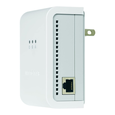 NETGEAR XET1001 - Powerline Network Adapter User manual NETGEAR XET1001 - Powerline Network Adapter User manual