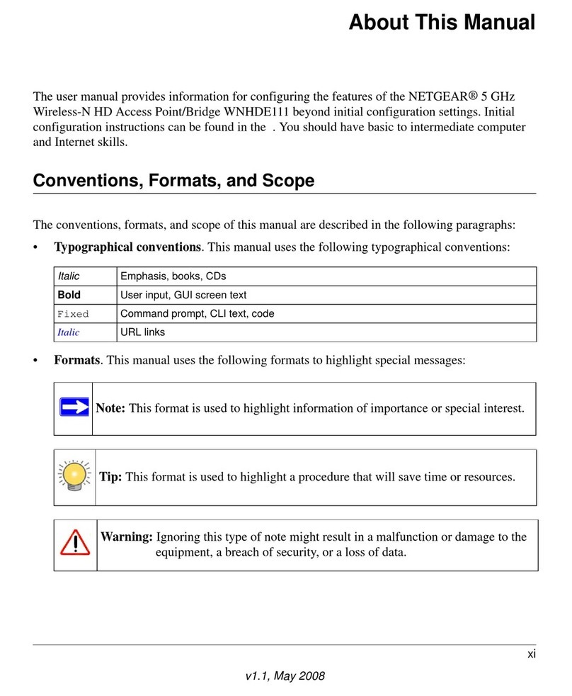NETGEAR WNHDE111 User manual