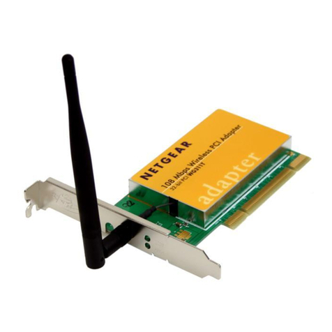 NETGEAR WG311T User manual