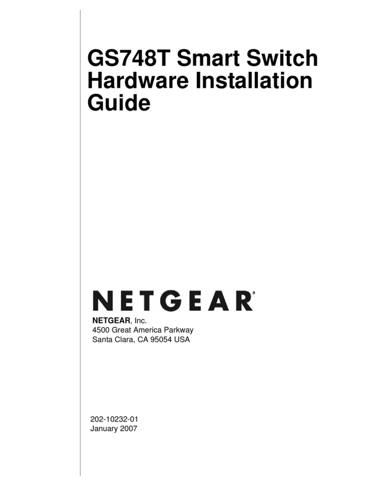 NETGEAR GS748T  GS748T GS748T Manual