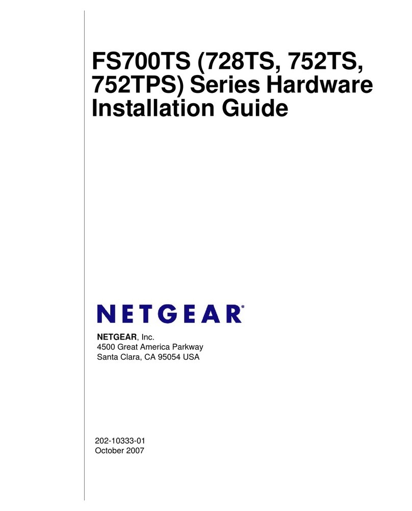 NETGEAR FS700TS Manual