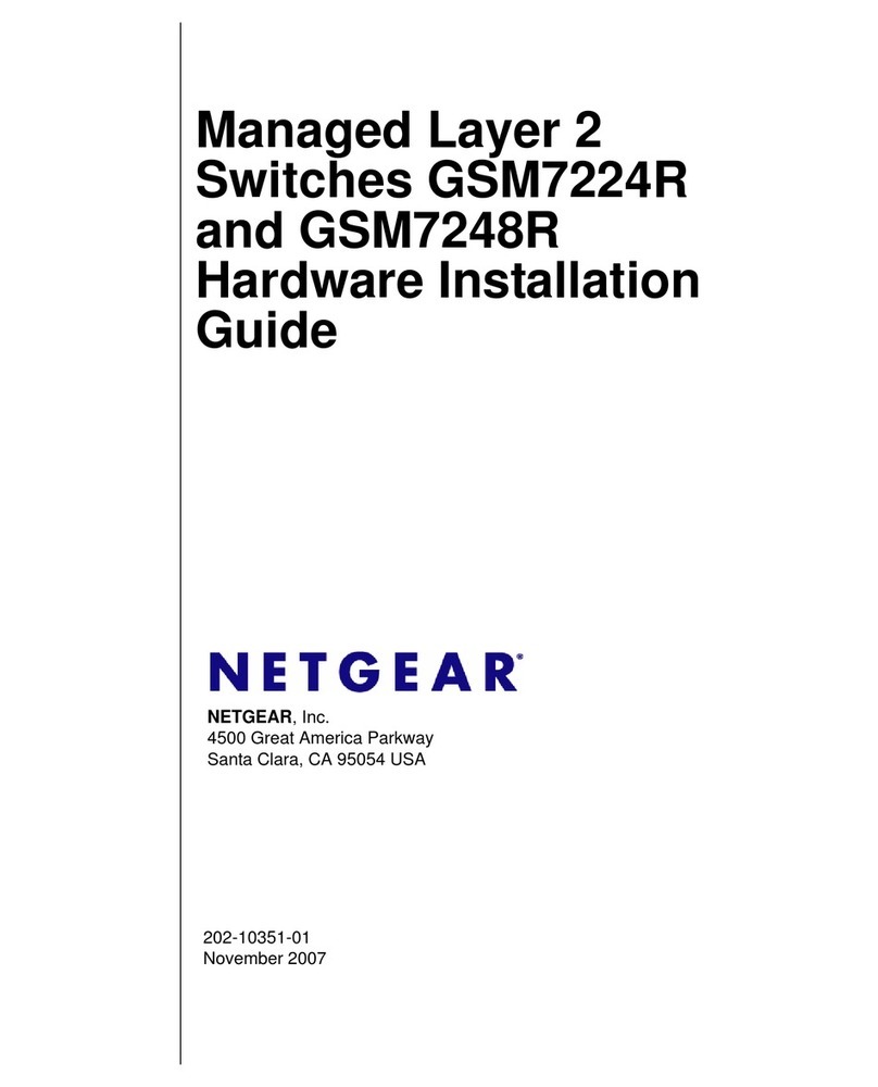NETGEAR GSM7248R - ProSafe Switch Manual