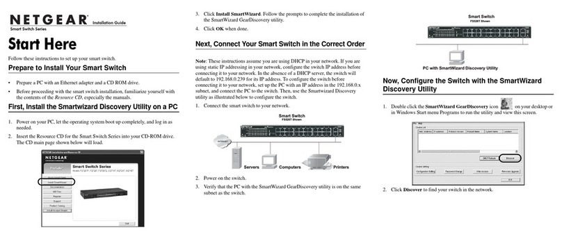 NETGEAR FS726TP - ProSafe Smart Switch User manual