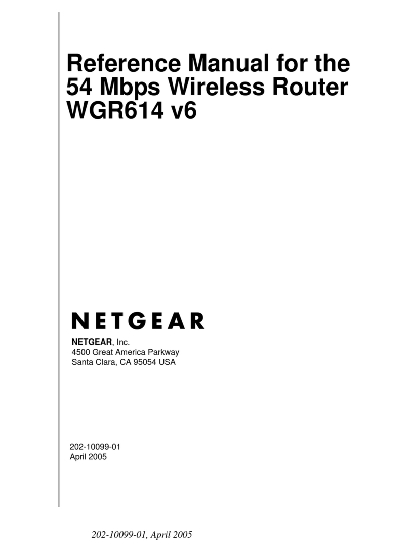 NETGEAR WGR614 v6 User manual