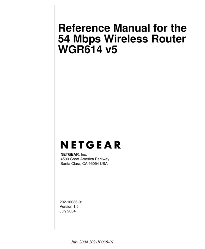 NETGEAR WGR614 v5 User manual