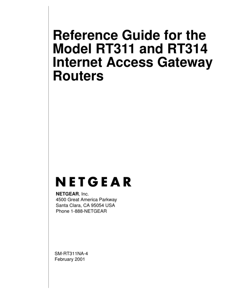 NETGEAR RT311 User manual