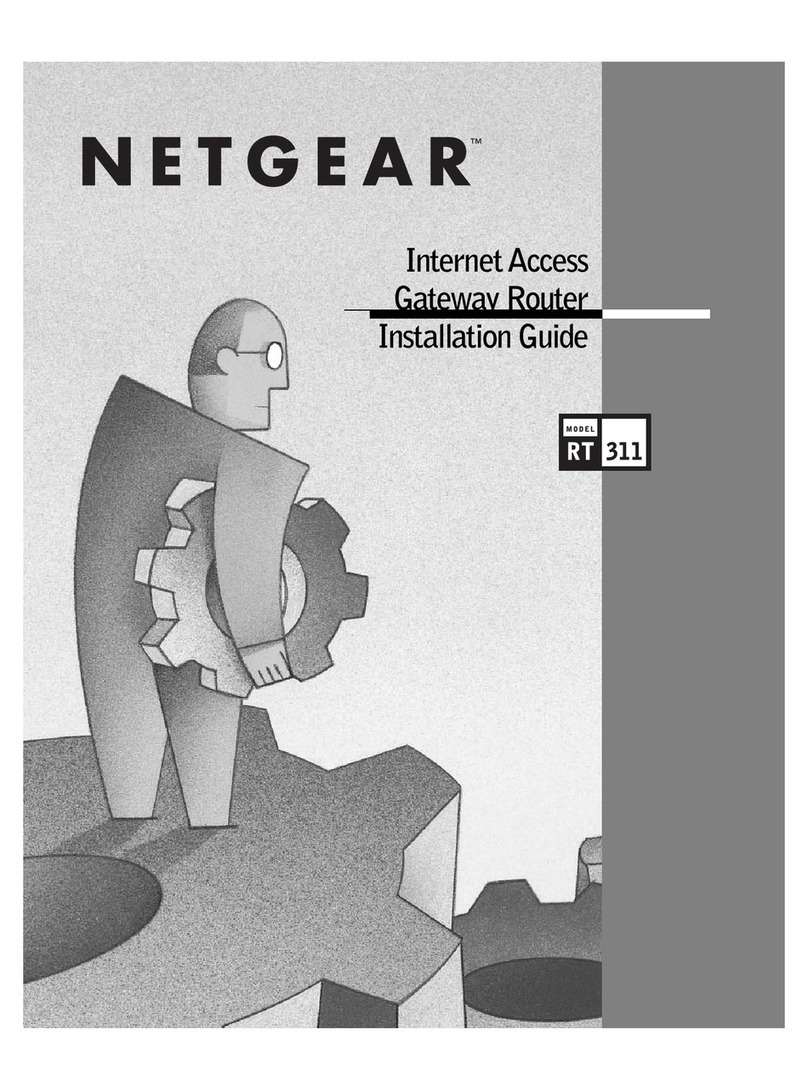 NETGEAR RT311 RT311 RT311 User manual NETGEAR RT311 RT311 RT311 User manual