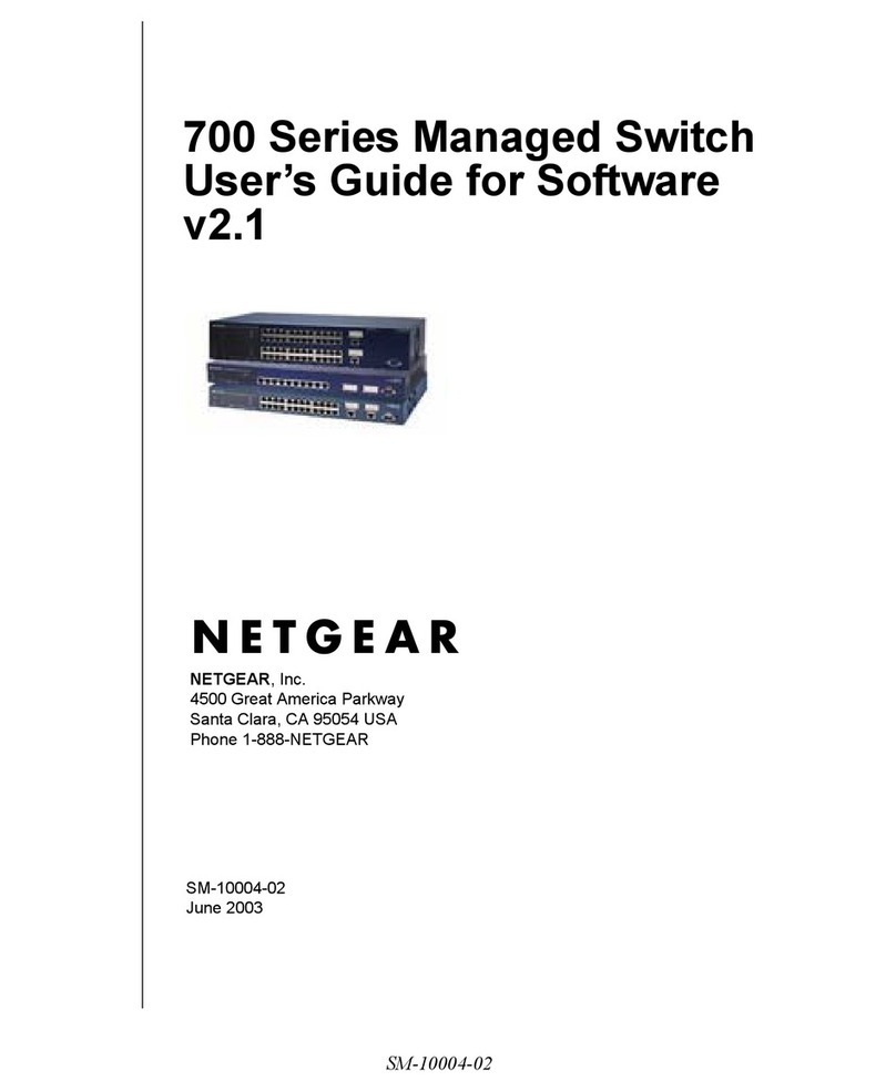 NETGEAR 700 Series Software user's guide NETGEAR 700 Series Software user's guide