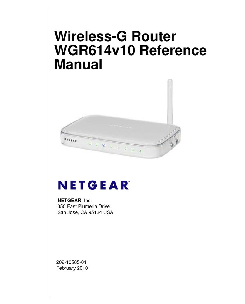 NETGEAR WGR614v10 User manual NETGEAR WGR614v10 User manual