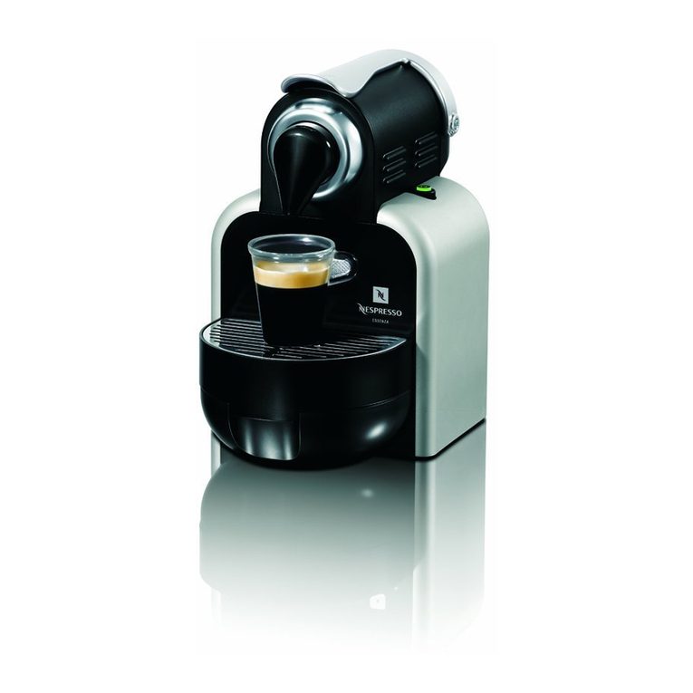 Nespresso ESSENZA D90 User manual
