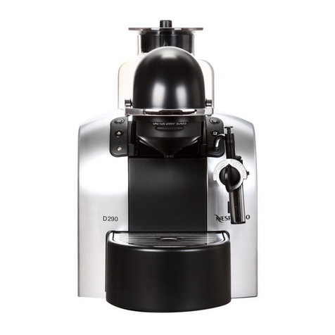 Nespresso C290 D290 instruction manual