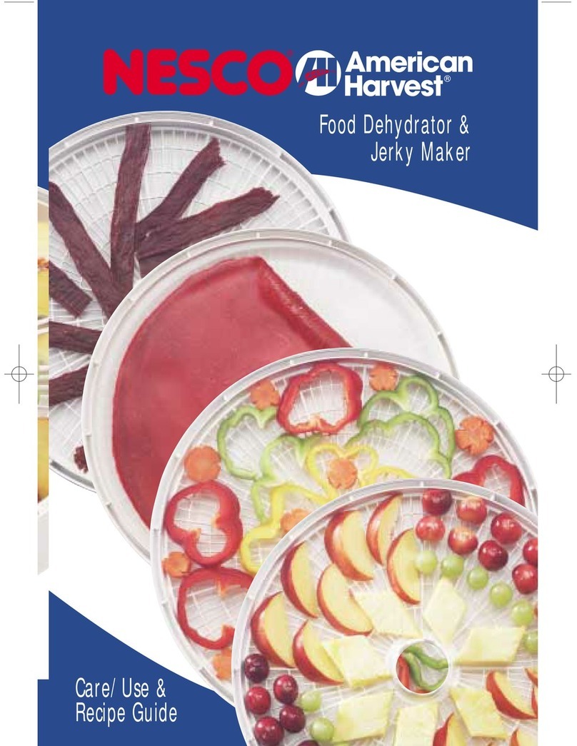 Nesco Food Dehydrator User manual