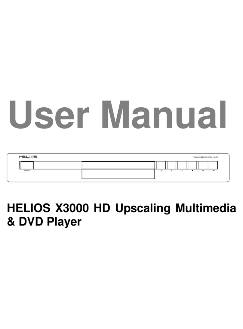 Helios X3000 HD User manual