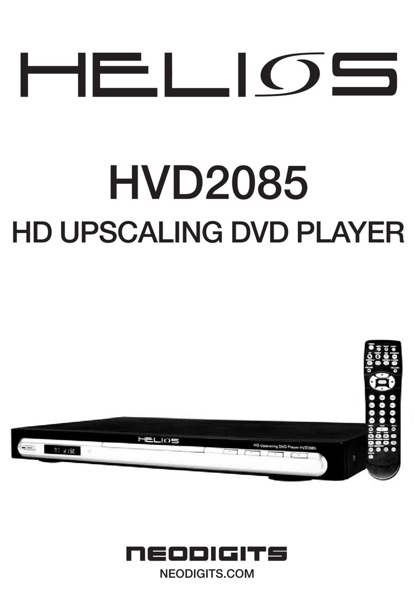 Helios HVD2085 User manual