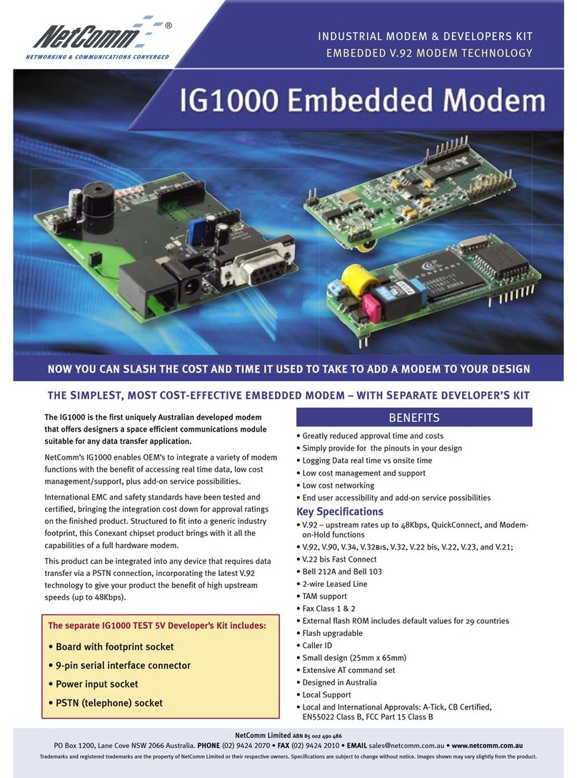 NetComm IG1000 User manual
