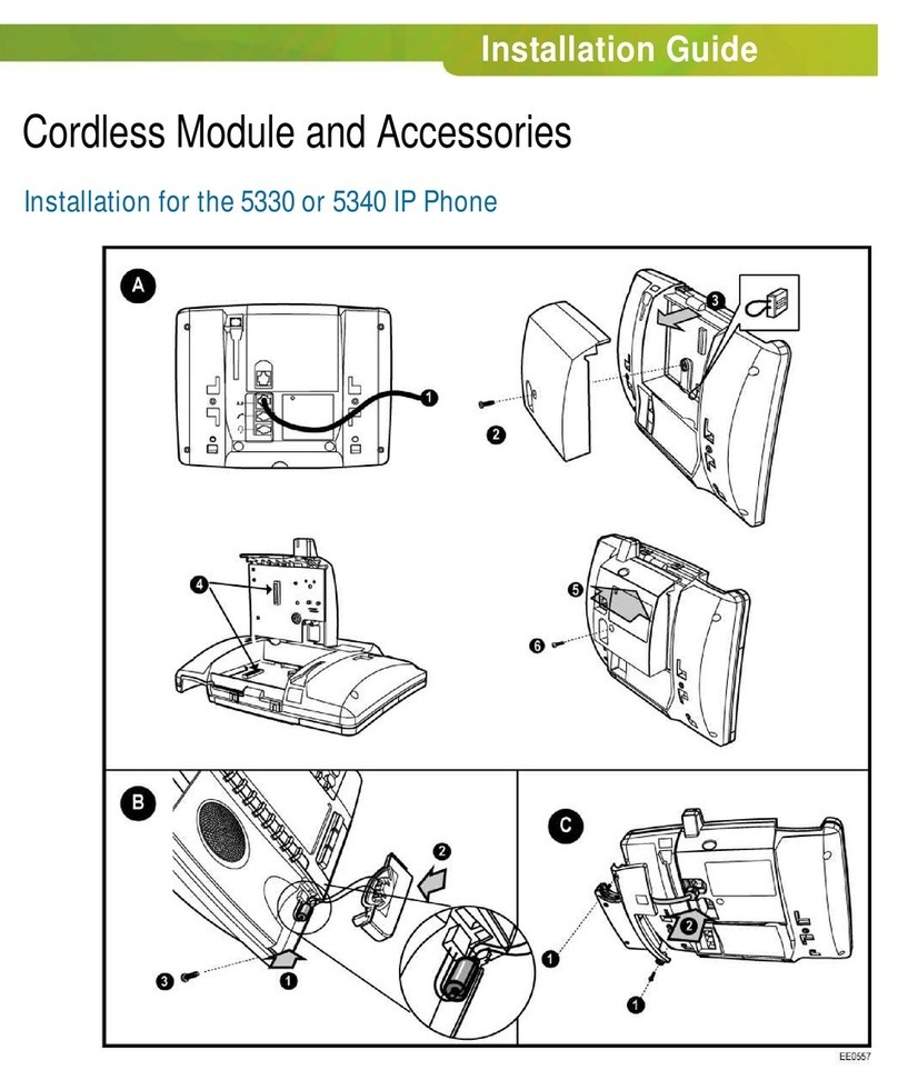 Mitel OfficeConnect 5340 User manual