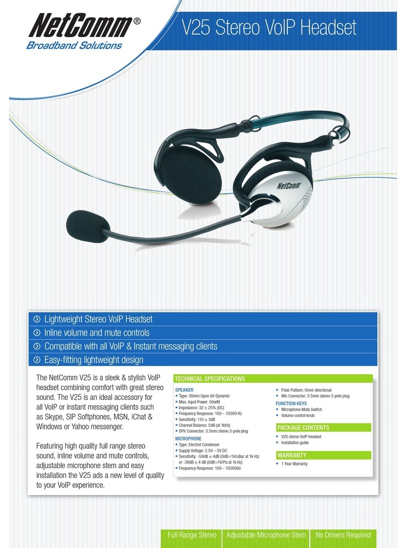 NetComm V25 User manual