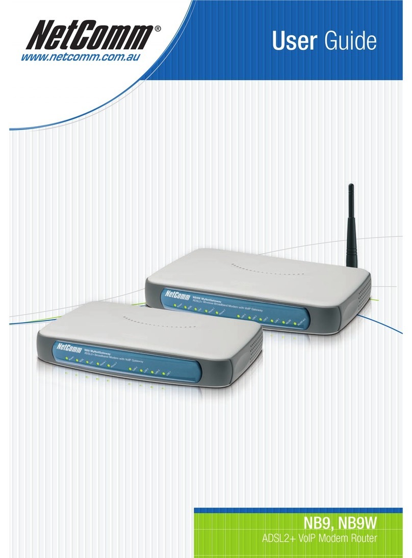 NetComm Freshtel NB9 User manual